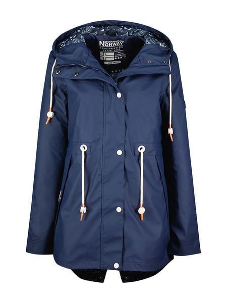 Geographical Norway Parka "Briato" w kolorze granatowym rozmiar: L. Niebieskie parki damskie Geographical Norway, l, bez wzorów. Za 205.93 zł.