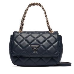 Torebka Guess. Niebieskie torebki klasyczne damskie Guess, z aplikacjami, bez dodatków. Za 494.99 zł.