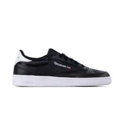 Buty do chodzenia damskie Reebok Club C 85 Emboss. Czarne buty sportowe na co dzień damskie Reebok, bez wzorów, z materiału, trekkingowe, Reebok Club. Za 374.00 zł.
