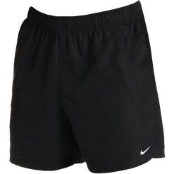 Spodenki kąpielowe męskie Nike Volley czarne NESSA560 001. Czarne kąpielówki męskie Nike, l, bez wzorów, z materiału, do pływania. Za 140.99 zł.