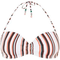 Góra od bikini Beachlife Heat Wave. Białe bikini damskie Protest, bez wzorów. Za 87.49 zł.