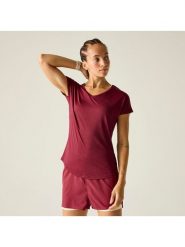 Dare 2b Koszulka sportowa "Vigilant" w kolorze czerwonym rozmiar: 42. Czerwone bluzki sportowe damskie Dare 2b, s, z materiału, bez kołnierzyka, bez ramiączek. Za 81.95 zł.
