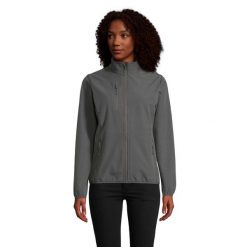 Damska Kurtka Soft Shell Falcon Zapinana Na Zamek Błyskawiczny. Brązowe kurtki damskie SOL'S, s, bez wzorów, bez kaptura. Za 228.99 zł.