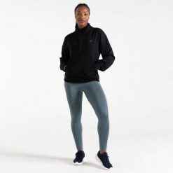 Bluza damska z zamkiem 1/2 Dare 2B Recoup II. Czarne bluzy bez kaptura damskie Dare 2b, z bawełny. Za 109.25 zł.