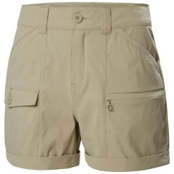 Szorty damskie Helly Hansen Maridalen. Brązowe szorty damskie Helly Hansen, bez wzorów, z elastanu. Za 404.50 zł.
