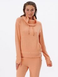 Rip Curl Bluza "Cosy" w kolorze pomarańczowym rozmiar: M. Pomarańczowe bluzy bez kaptura damskie Rip Curl, m. Za 79.03 zł.