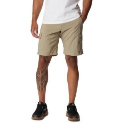 Szorty męskie Columbia Silver Ridge Utility Cargo z kieszenią boczną. Brązowe szorty męskie Columbia, bez wzorów. Za 259.00 zł.