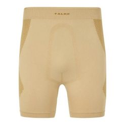 Szorty Falke Warm. Brązowe szorty sportowe męskie Falke, l, z elastanu, na fitness i siłownię. Za 267.00 zł.