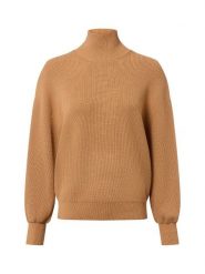Msch Copenhagen sweter z dzianiny - MSCHMagnea Rachelle Kobiety Sztuczne włókno brązowy, M/L. Brązowe golfy damskie MSCH Copenhagen, l, bez wzorów, z dzianiny, bez ramiączek. Za 179.95 zł.