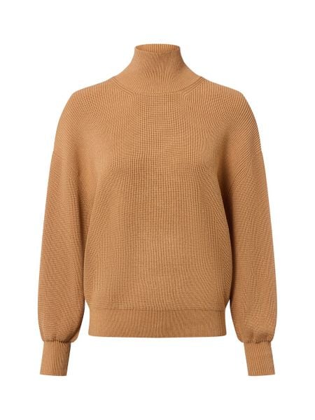 Msch Copenhagen sweter z dzianiny - MSCHMagnea Rachelle Kobiety Sztuczne włókno brązowy, M/L. Brązowe golfy damskie MSCH Copenhagen, l, z dzianiny, bez kołnierzyka. Za 179.95 zł.