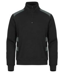 Clique Ambition Half Zip bluza półgolf z recyklingowanego poliestru. Szare bluzy bez kaptura męskie CLIQUE, m, z bawełny. Za 208.38 zł.