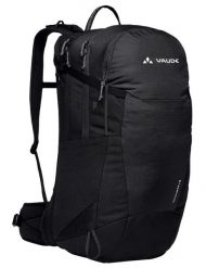 Plecaki 20-29L Wizard 24+4. Czarne plecaki damskie Vaude, bez wzorów, z materiału. Za 649.00 zł.