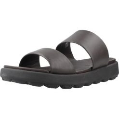 Sandały GEOX U SPHERICA EC6 Brązowy. Brązowe sandały męskie Geox, ze skóry, bez zapięcia. Za 366.99 zł.
