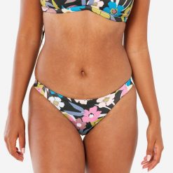 Dół kostiumu kąpielowego surfingowego damski Olaian Aly Azalea. Czerwone bikini damskie OLAIAN, bez wzorów. Za 54.99 zł.