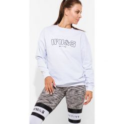 Wake Up & Squat Bluza Active Sweatshirt , biały, rozmiar XSS. Białe bluzy bez kaptura damskie WAKE UP and SQUAT, m, z bawełny. W wyprzedaży za 149.99 zł.