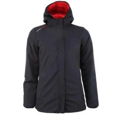 Damska kurtka puchowa dwustronna parka Peak Mountain Asario. Czarne kurtki damskie Peak Mountain, na zimę, m, bez wzorów, z poliamidu, bez kaptura. Za 442.50 zł.