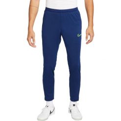 Spodnie Sportowe męskie Nike Dri-FIT Academy 21 Pant. Niebieskie spodnie sportowe męskie Nike. W wyprzedaży za 135.00 zł.