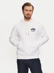 Tommy Hilfiger Bluza MW0MW37462 Biały Regular Fit. Białe bluzy bez kaptura męskie Tommy Hilfiger, l, z bawełny. Za 479.99 zł.