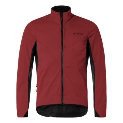 Kurtka softshell wodoodporna VAUDE Kuro. Czerwone kurtki męskie Vaude, bez wzorów, z softshellu, bez kaptura. Za 716.70 zł.