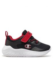 Champion Sneakersy Softy Evolve B Td Low Cut Shoe S32453-CHA-KK018 Czarny. Czarne buty sportowe chłopięce CHAMPION, z materiału, bez zapięcia. Za 69.99 zł.