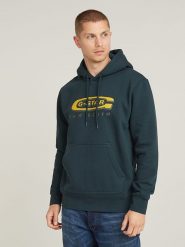 G-Star Bluza w kolorze granatowym rozmiar: M. Niebieskie bluzy z kapturem męskie G-Star, m, z bawełny. Za 171.68 zł.