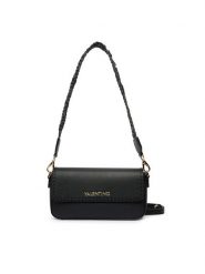 Valentino Torebka Aleksandra VBS9W909 Czarny. Czarne torebki klasyczne damskie Valentino, bez wzorów, ze skóry, bez dodatków. Za 649.99 zł.