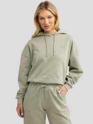 Bluza damska z kapturem pistacjowa Megan 302/ Foxie 302. Zielone bluzy z kapturem damskie Big Star, na lato, l, z dzianiny. W wyprzedaży za 99.99 zł.