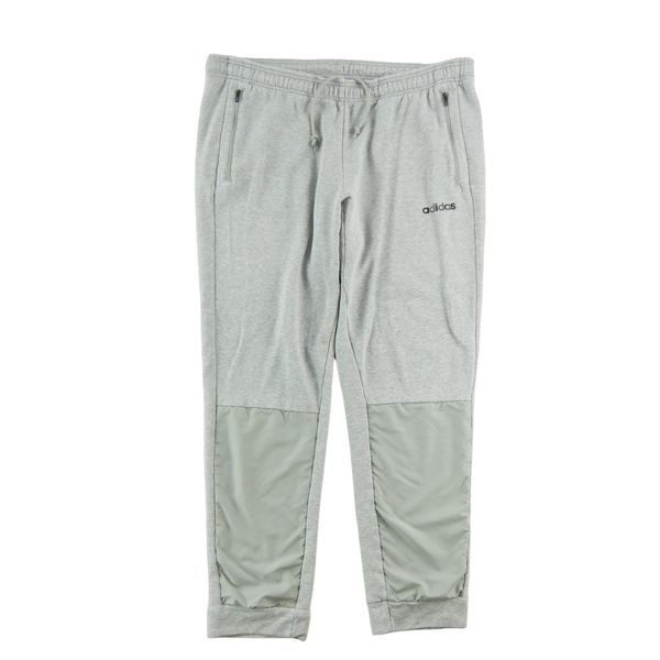 Second life - Adidas spodnie dresowe męskie szare - Stan dobry. Szare spodnie sportowe męskie Adidas, z dresówki. Za 85.16 zł.