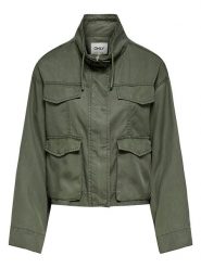 ONLY Kurtka przejściowa w kolorze khaki rozmiar: XS. Brązowe kurtki damskie Only, s, bez wzorów, z wiskozy, bez kaptura. Za 169.95 zł.