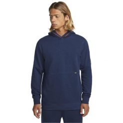 Męska Bluza Z Polaru. Niebieskie bluzy bez kaptura męskie Nike, m, z polaru. Za 387.99 zł.