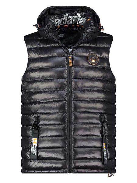 Canadian Peak Kamizelka pikowana "Valneak" w kolorze czarnym rozmiar: L. Czarne kamizelki męskie Canadian Peak, l. Za 231.13 zł.