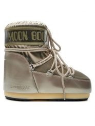 Moon Boot Śniegowce 80D1409350 Złoty. Żółte buty zimowe męskie Moon Boot, ze skóry, bez zapięcia. Za 805.00 zł.