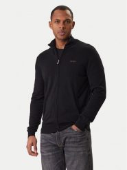 Guess Kardigan M6RR18 Z4451 Czarny Regular Fit. Czarne kardigany męskie Guess, m, z aplikacjami, z bawełny, bez kołnierzyka. Za 439.99 zł.