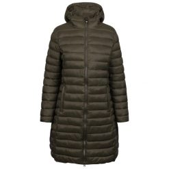Kurtka Damska Dorothea Padded Jacket. Zielone kurtki damskie Trespass, bez wzorów, z puchu, bez kaptura. Za 330.99 zł.
