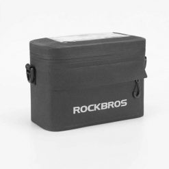 Torba rowerowa na kierownicę/bagażnik Rockbros AS-011-1 (1,3l). Czarne torby męskie na ramię ROCKBROS, bez wzorów, z materiału, na ramię. Za 139.00 zł.