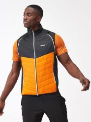 Regatta Kurtka hybrydowa 2w1 "Steren" w kolorze pomarańczowo-czarnym rozmiar: XL. Czarne kurtki outdoor męskie Regatta, m, bez wzorów, bez kaptura. Za 148.96 zł.