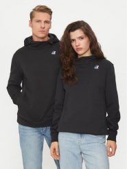 K-Way Bluza Le Vrai Durance K3123QW Czarny Regular Fit. Czarne bluzy bez kaptura męskie k-way, l, z syntetyku. Za 309.99 zł.