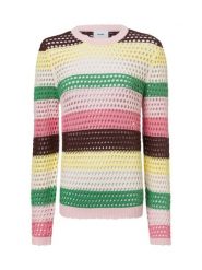 Nümph sweter z grubej dzianiny - Numoana Kobiety Bawełna wielokolorowy, XL. Swetry klasyczne damskie Nümph, xl, z bawełny, bez kołnierzyka. Za 229.95 zł.