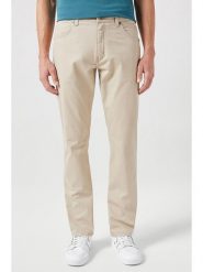 Wrangler Dżinsy - Regular fit - w kolorze beżowym rozmiar: W31/L34. Brązowe jeansy męskie Wrangler. Za 166.49 zł.