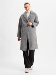 Opus Płaszcz - Hannie Kobiety szary, 40. Szare płaszcze damskie Opus, bez wzorów, eleganckie. Za 479.95 zł.
