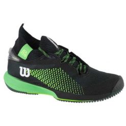 Męskie Buty Tenisowe Kaos Rapide SFT. Czarne buty trekkingowe męskie Wilson, z materiału, bez zapięcia, tenisowe. Za 757.99 zł.