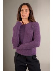 Perfect Cashmere Kaszmirowy sweter "Wilma" w kolorze fioletowym rozmiar: XXL. Różowe swetry klasyczne damskie Perfect Cashmere, xxl, z kaszmiru, bez kołnierzyka. Za 323.50 zł.