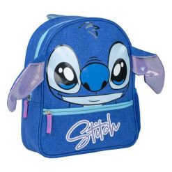 Plecak szkolny Stitch Niebieski. Niebieskie plecaki męskie Disney, bez wzorów. Za 160.50 zł.