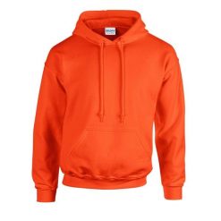 Bluza Z Kapturem Dla Dorosłych Unisex Heavy Blend. Szare bluzy sportowe damskie Gildan, m, bez wzorów, z bawełny, bez ramiączek, długie, z kapturem. Za 100.99 zł.