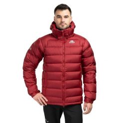 Kurtka puchowa męska Lightline. Czerwone kurtki męskie MOUNTAIN EQUIPMENT, l, bez wzorów, z puchu, sportowe. Za 1,153.39 zł.