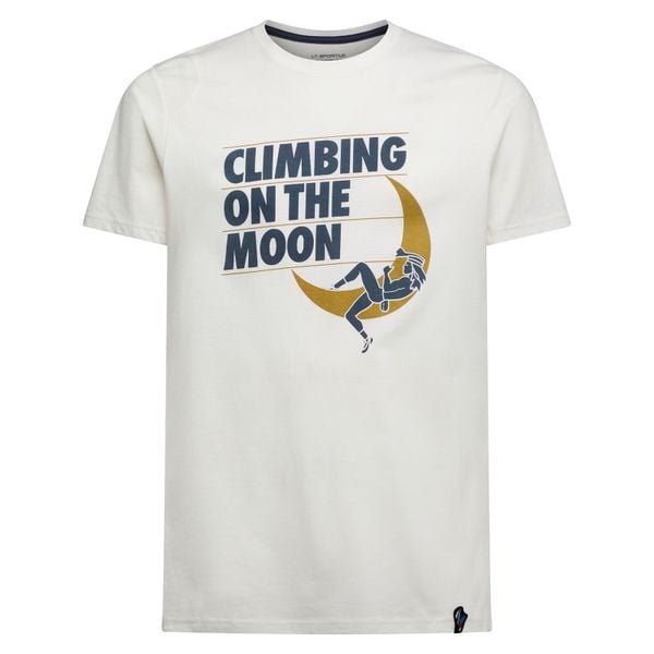 Koszulka wspinaczkowa męska La Sportiva Moon Rock T-Shirt. Białe t-shirty męskie La Sportiva, m, bez wzorów, bez kołnierzyka. Za 193.99 zł.