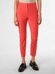 Comma Spodnie Kobiety wiskoza czerwony, 34. Czerwone spodnie materiałowe damskie Comma, bez wzorów, z wiskozy, eleganckie. Za 329.95 zł.