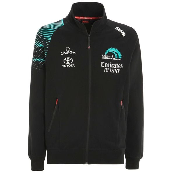 Sweter Slam Etnz Deck Fz Dorosłych. Czarne swetry męskie SLAM, m, bez wzorów, z bawełny, bez kołnierzyka. W wyprzedaży za 375.90 zł.