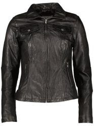 7eleven Skórzana kurtka "Peru" w kolorze czarnym rozmiar: 44. Czarne kurtki damskie 7eleven, bez wzorów, ze skóry, bez kaptura. Za 434.99 zł.