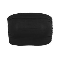 Top Bandeau Dla Kobiet. Białe topy damskie BUILD YOUR BRAND, l, bez wzorów, bez ramiączek. Za 42.99 zł.